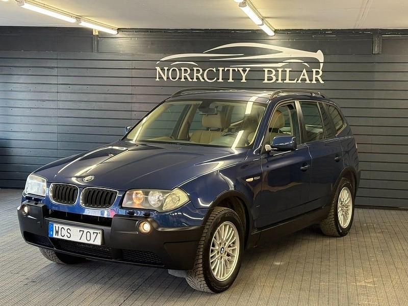 Begagnad BMW X3 192 HK (141 kW) 2004 Mörkblå SUV