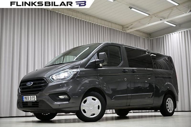 Begagnad Ford Transit Custom 131 HK (96 kW) 2020 Grå Minibuss