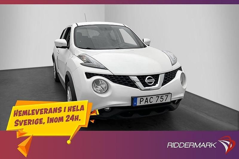 Vit Begagnad 2015 Nissan Juke SUV | 84 900 kr - Bild 1/3