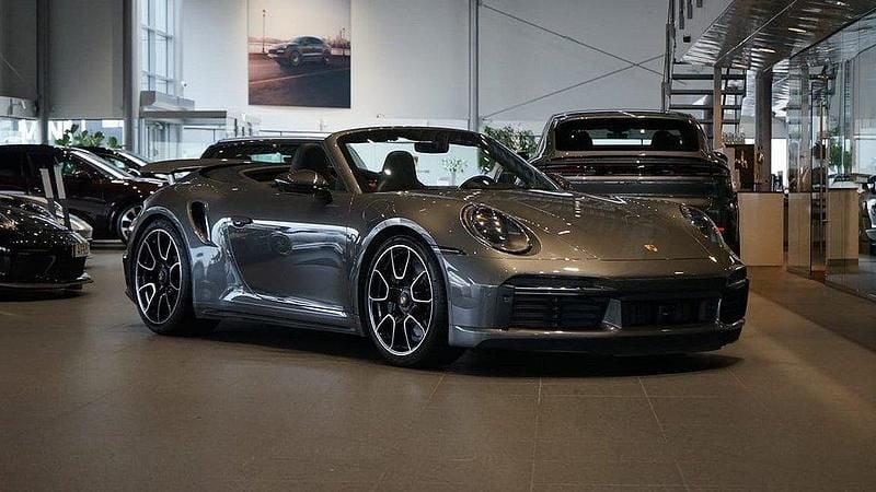 Flerfärgad Begagnad 2020 Porsche 911 Turbo S Cabriolet Cab | 2 295 000 kr - Bild 1/4