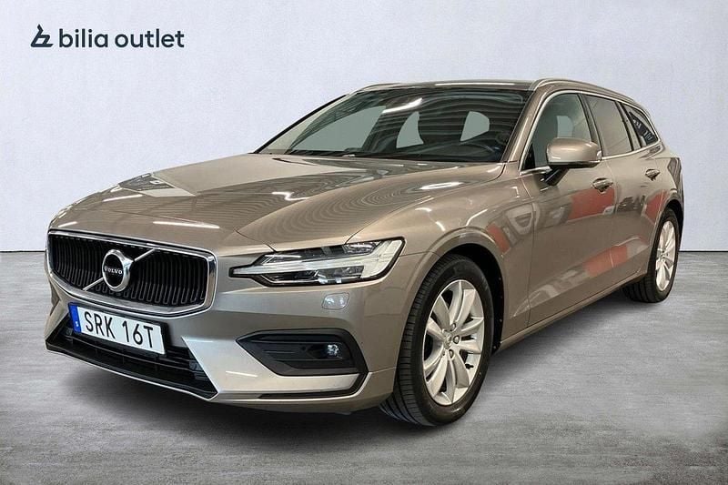 Grå Begagnad 2020 Volvo V60 Momentum Kombi | 264 000 kr (Marknadspris) - Bild 1/4