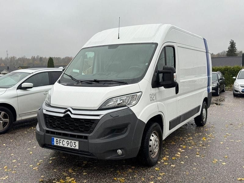 Vit Begagnad 2016 Citroën Jumper Minibuss | 94 900 kr (Superpris) - Bild 1/4