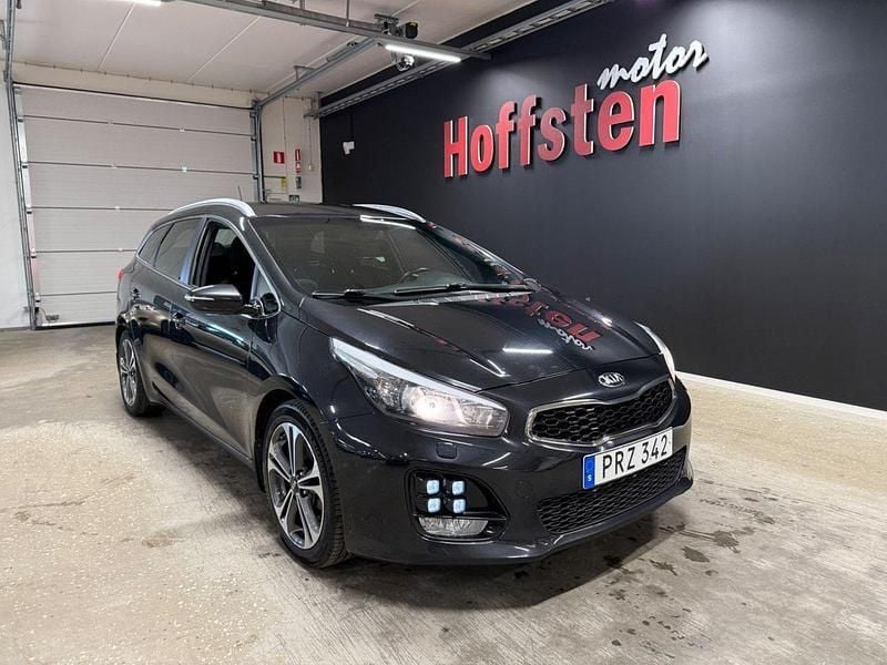 Svart Begagnad 2015 Kia Ceed Sportswagon GT-Line Kombi | 79 900 kr (Bra pris) - Bild 1/4