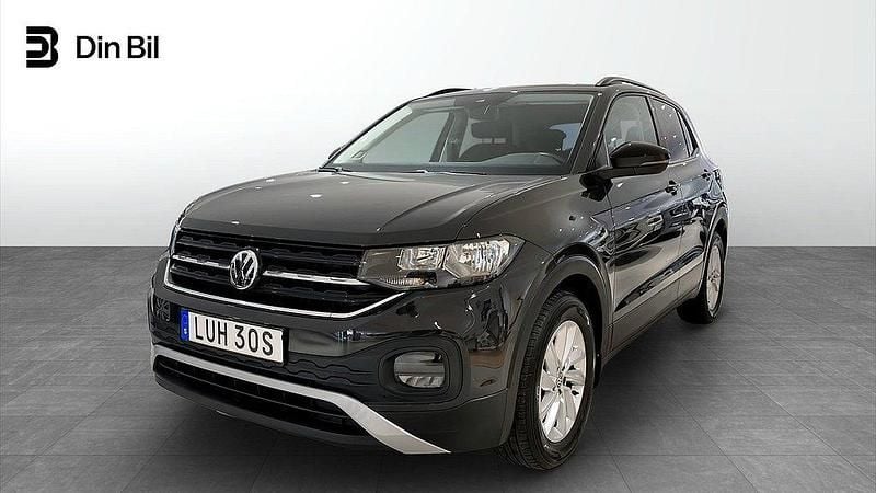 Grå (urano grey) Begagnad 2020 VW T-Cross Life SUV | 159 900 kr (Marknadspris) - Bild 1/4