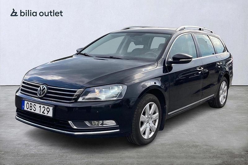 Svart Begagnad 2013 VW Passat Kombi | 74 900 kr (Bra pris) - Bild 1/4