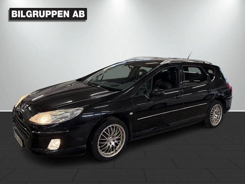 Svart Begagnad 2007 Peugeot 407 Kombi | 28 900 kr (Lite dyr) - Bild 1/4