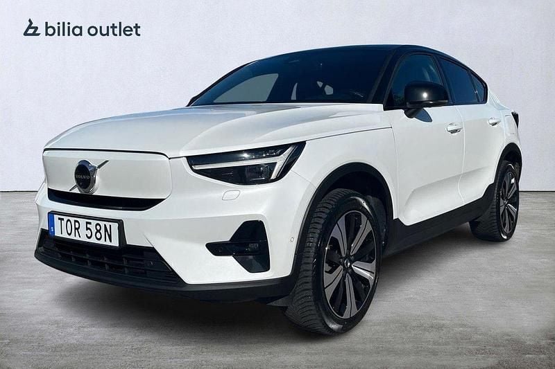Vit Begagnad 2022 Volvo EC40 SUV | 339 900 kr (Bra pris) - Bild 1/3