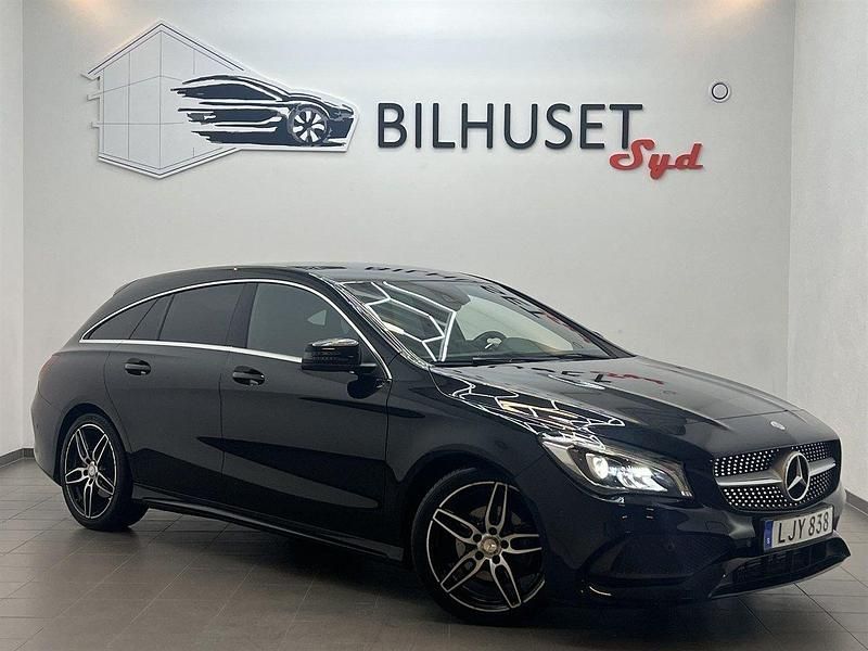 Svart Begagnad 2017 Mercedes CLA200 AMG Kombi | 208 500 kr (Marknadspris) - Bild 1/4