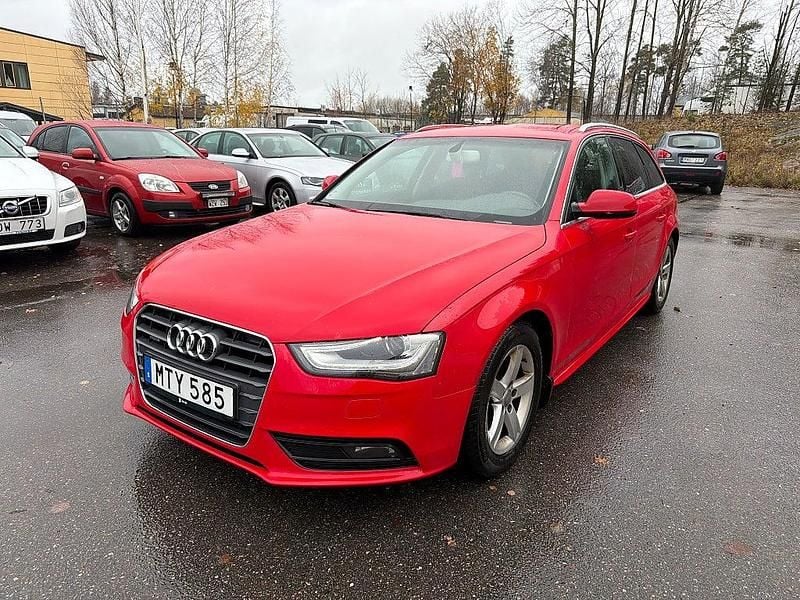 Röd Begagnad 2012 Audi A4 Kombi | 79 900 kr (Marknadspris) - Bild 1/4