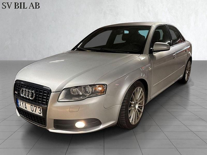 Silver Begagnad 2006 Audi A4 Comfort Sedan | 68 500 kr (Lite dyr) - Bild 1/4