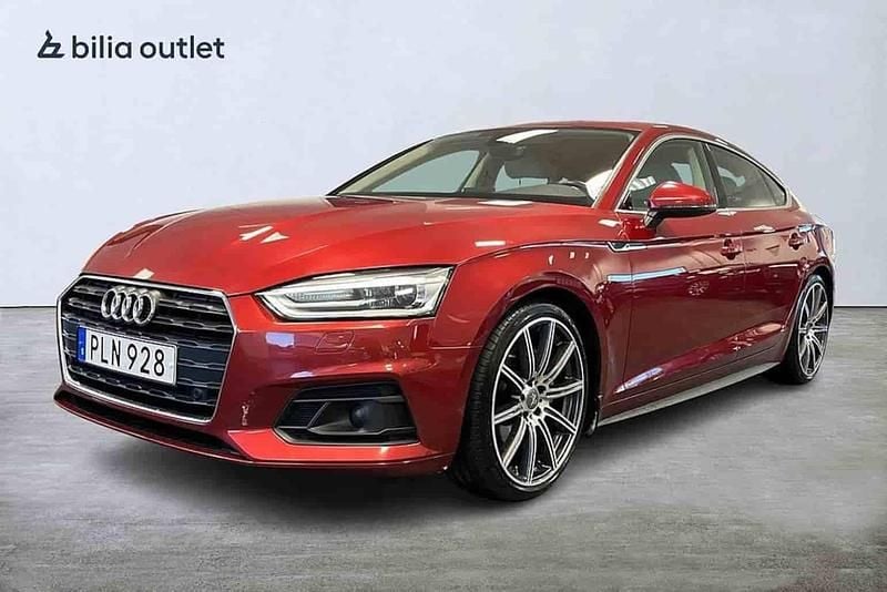 Röd Begagnad 2018 Audi A5 Sportback Halvkombi | 214 900 kr (Marknadspris) - Bild 1/1