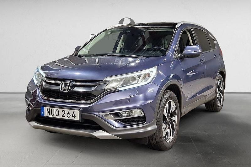 Blå Begagnad 2015 Honda CR-V Executive SUV | 169 900 kr (Marknadspris) - Bild 1/3