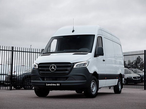 Vit Ny 2025 Mercedes Sprinter Van | 631 250 kr (Superpris) - Bild 1/1