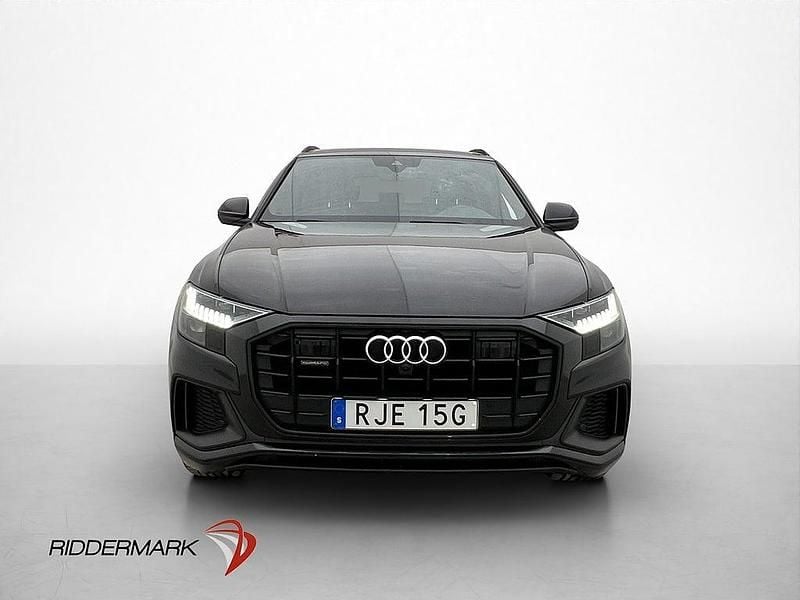 Begagnad Audi Q8 S-Line 286 HK (210 kW) 2019 Svart SUV