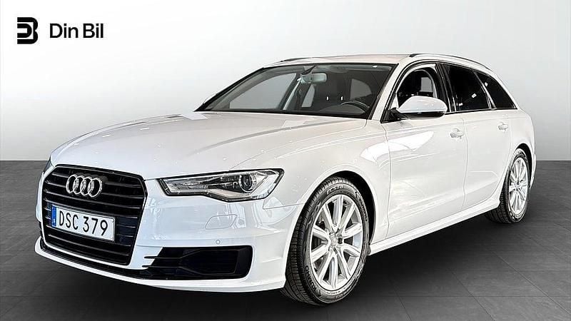 Vit Begagnad 2015 Audi A6 Kombi | 189 000 kr (Marknadspris) - Bild 1/4
