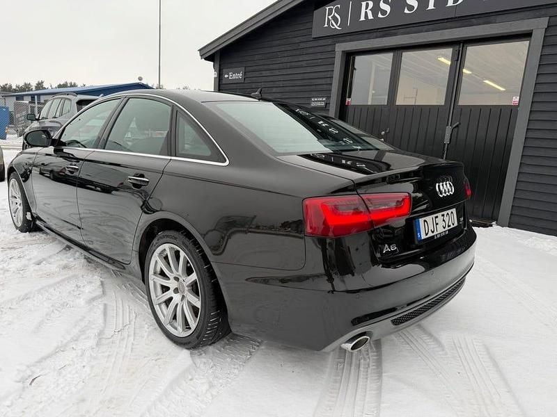 Begagnad Audi A6 Proline 204 HK (150 kW) 2014 Svart Sedan
