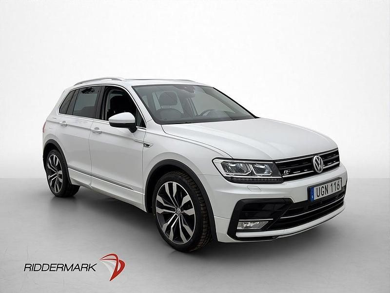 Begagnad VW Tiguan R-line 190 HK (139 kW) 2017 Vit SUV