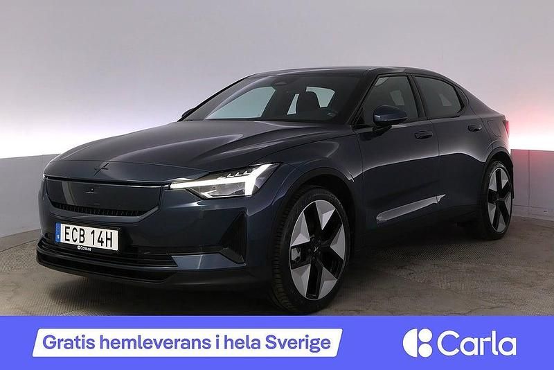 Blå Begagnad 2023 Polestar 2 Plus Halvkombi | 440 900 kr (Dyr) - Bild 1/4