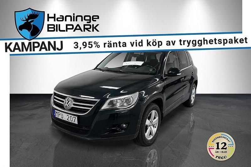 Grön Begagnad 2010 VW Tiguan Style SUV | 69 995 kr (Bra pris) - Bild 1/2