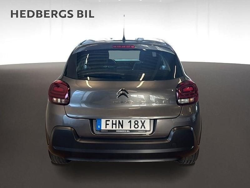Begagnad Citroën C3 Feel 83 HK (61 kW) 2022 Grå Halvkombi