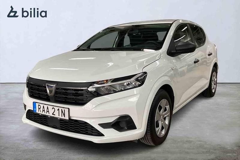 Vit Begagnad 2023 Dacia Sandero Halvkombi | 119 500 kr (Bra pris) - Bild 1/1