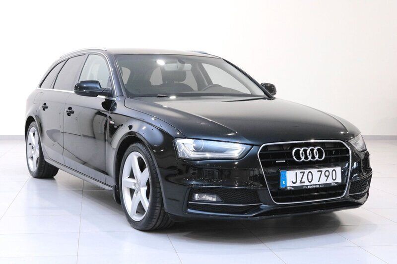 Svart Begagnad 2015 Audi A4 Sport Kombi | 109 900 kr (Marknadspris) - Bild 1/4