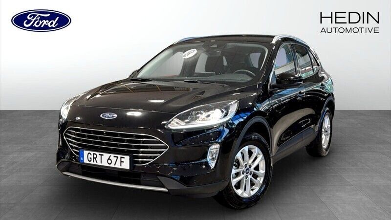 Svart (black) Begagnad 2022 Ford Kuga Titanium SUV | 289 900 kr (Marknadspris) - Bild 1/4