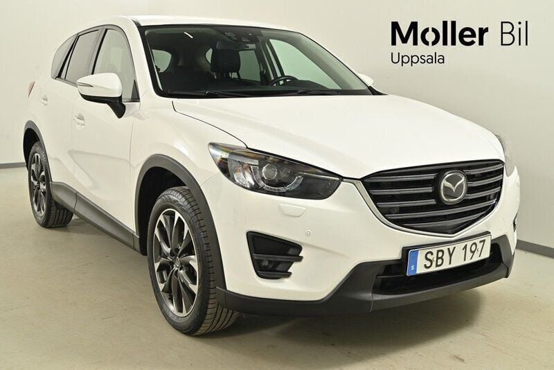 Vit Begagnad 2017 Mazda CX-5 SUV | 184 000 kr (Superpris) - Bild 1/4
