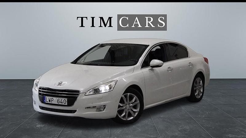 Vit Begagnad 2011 Peugeot 508 Sedan | 49 999 kr (Marknadspris) - Bild 1/4