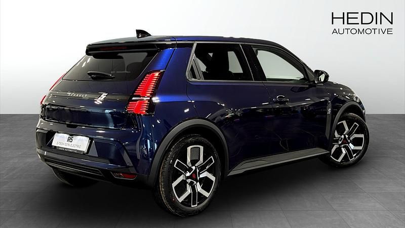 Ny Renault 5 E-Tech Techno 2026 Blå Halvkombi