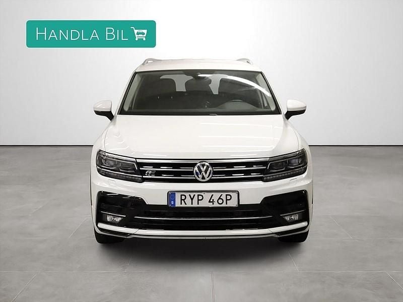 Begagnad VW Tiguan Allspace R-line 190 HK (139 kW) 2018 Vit SUV
