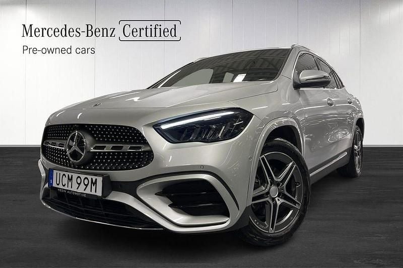 Silver Begagnad 2024 Mercedes GLA250 AMG line SUV | 419 900 kr - Bild 1/4