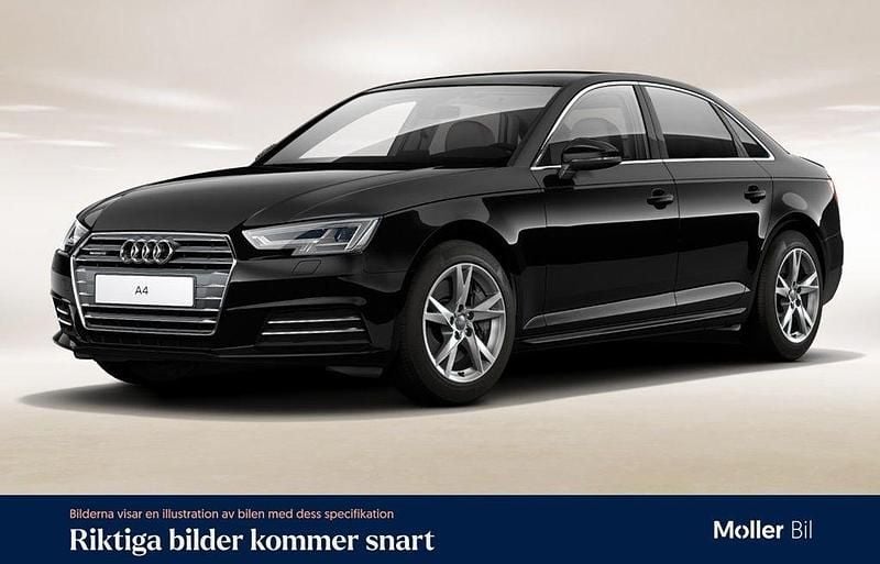 Svart Begagnad 2017 Audi A4 Sport Sedan | 179 900 kr (Bra pris) - Bild 1/4