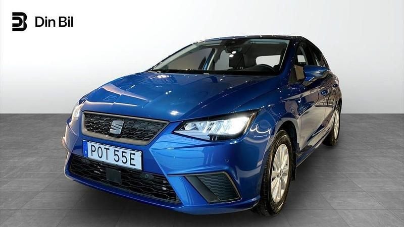 Begagnad Seat Ibiza Style 110 HK (80 kW) 2022 Blå Halvkombi