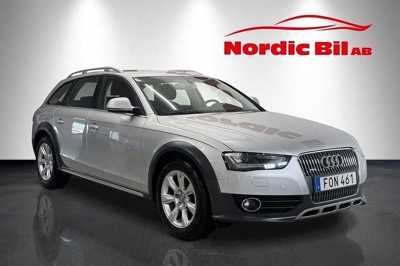 Silver Begagnad 2013 Audi A4 Allroad Kombi | 109 900 kr (Marknadspris) - Bild 1/4