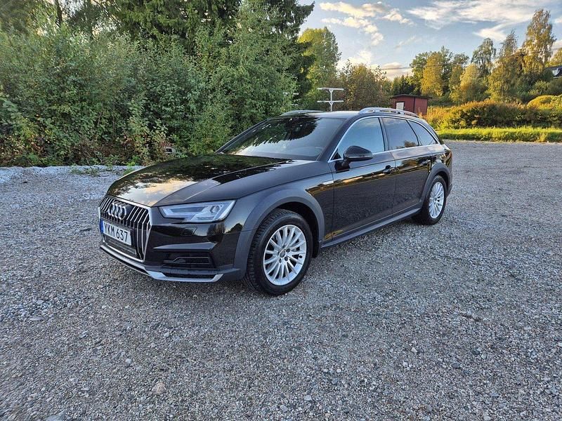 Svart Begagnad 2017 Audi A4 Kombi | 200 000 kr (Marknadspris) - Bild 1/4