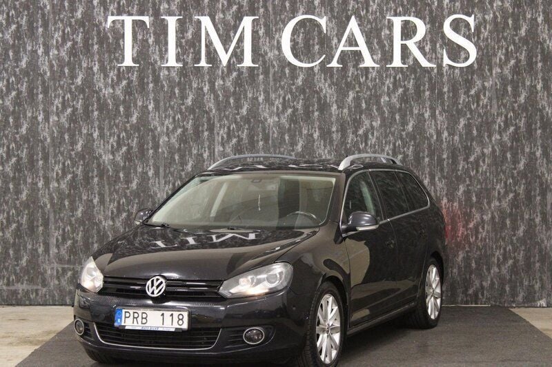 Svart Begagnad 2010 VW Golf VI GT Kombi | 44 999 kr (Marknadspris) - Bild 1/4
