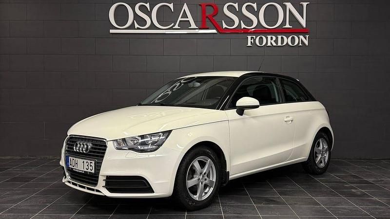 Vit Begagnad 2012 Audi A1 Proline Halvkombi | 69 900 kr (Marknadspris) - Bild 1/4