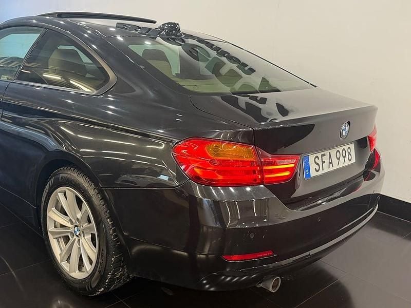 Begagnad BMW 420 Sport Line 184 HK (135 kW) 2014 Svart Sportkupé