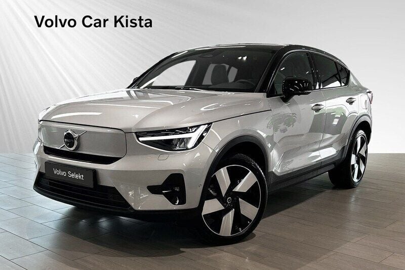 Svart Begagnad 2025 Volvo EC40 Performance SUV | 539 900 kr (Marknadspris) - Bild 1/2