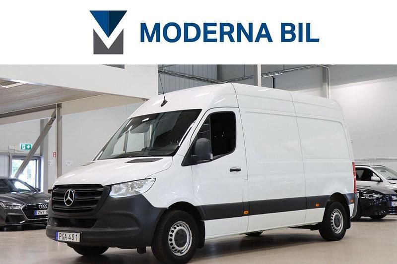 Vit Begagnad 2019 Mercedes Sprinter Van | 194 900 kr (Lite dyr) - Bild 1/4