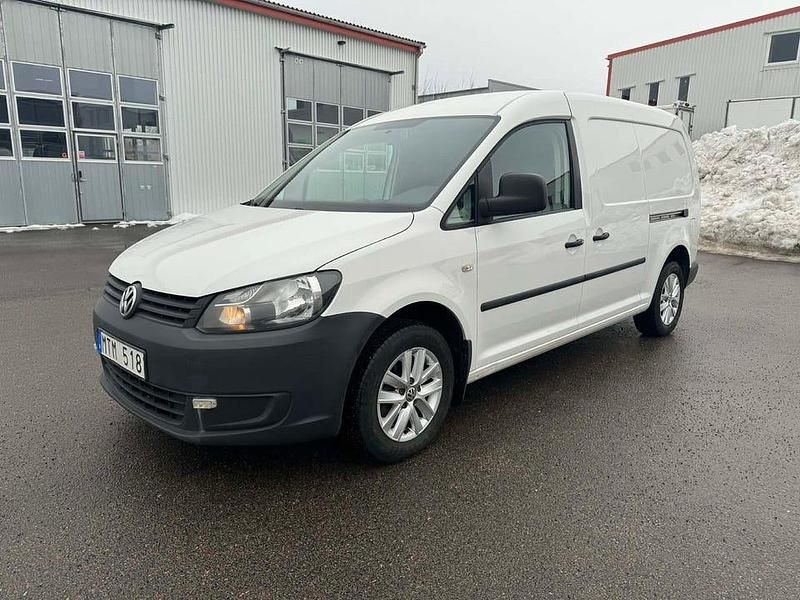 Begagnad VW Caddy Maxi 109 HK (80 kW) 2012 Vit Minibuss