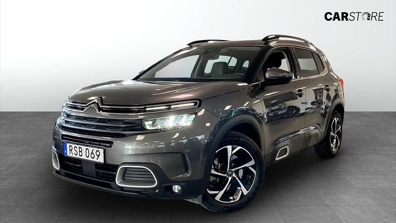 Grå Begagnad 2022 Citroën C5 Aircross Feel SUV | 264 900 kr (Marknadspris) - Bild 1/4