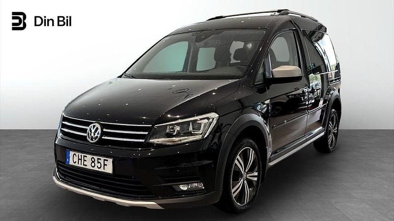 Svart Begagnad 2020 VW Caddy Minibuss | 259 900 kr (Dyr) - Bild 1/4
