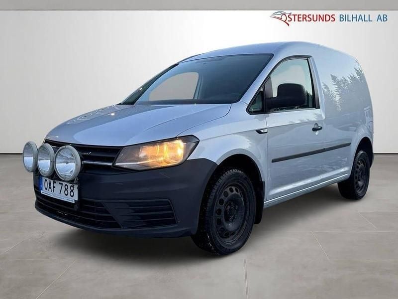 Begagnad VW Caddy 122 HK (89 kW) 2018 Silver Minibuss