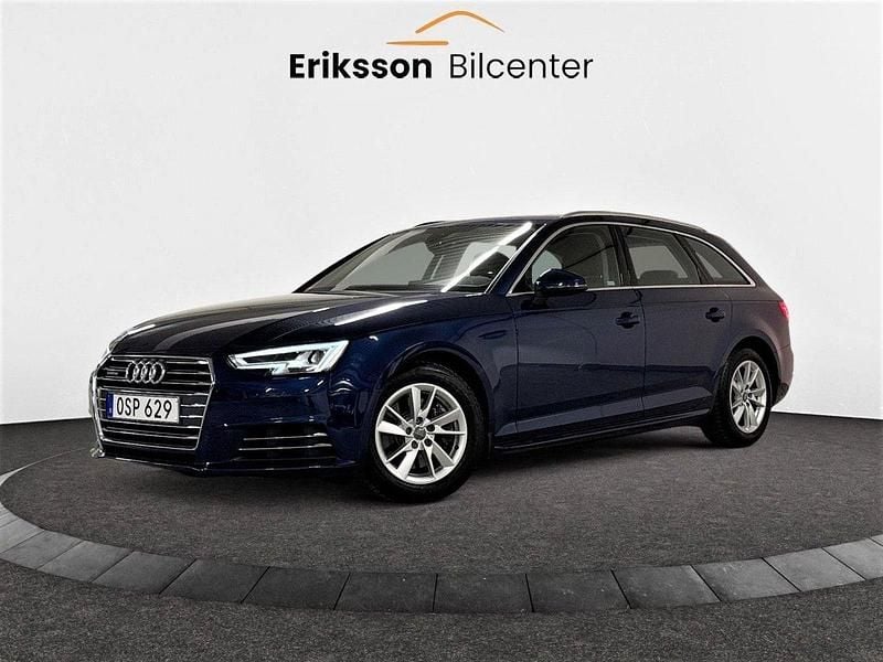 Blå Begagnad 2016 Audi A4 Kombi | 159 900 kr (Lite dyr) - Bild 1/4