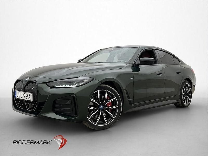 Begagnad BMW i4 Shadowline 250 kW (340 HK) 2023 Grön Sedan