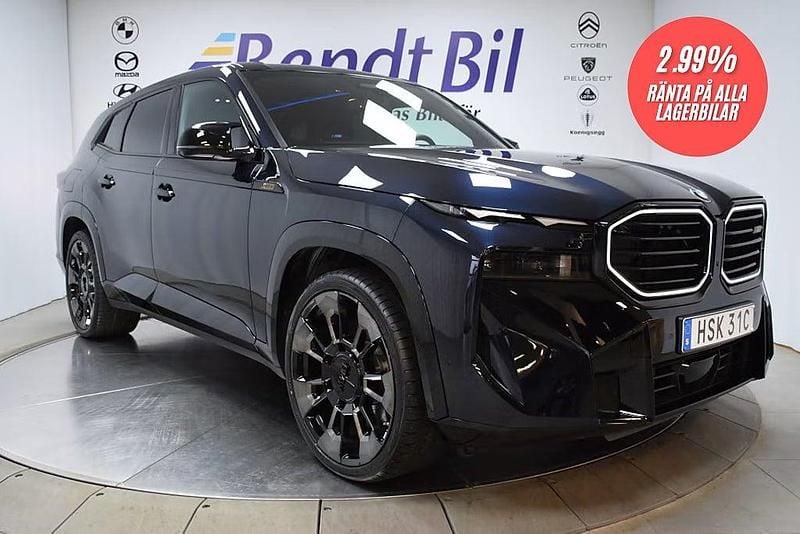 Begagnad BMW XM Comfort Edition 653 HK (480 kW) 2024 Carbon black metallic SUV