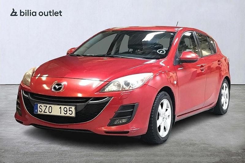 Röd Begagnad 2009 Mazda 3 Inclusive Halvkombi | 19 900 kr (Superpris) - Bild 1/3