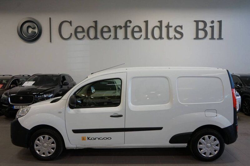 Vit Begagnad 2014 Renault Kangoo Minibuss | 79 900 kr (Marknadspris) - Bild 1/4